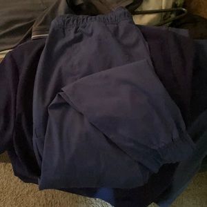 Jaanuu jogger scrub pants, navy blue, large